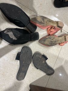 Used Flats &amp; Sandals for Donation