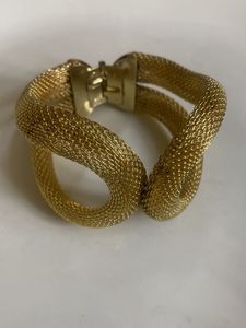 Vintage Gold Mesh Bracelet