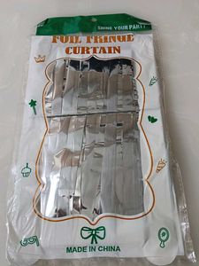 Foil Fringe Curtain- Pack Of 2