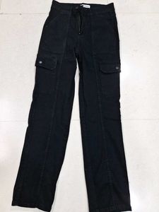 Black Cargo Pants for girls