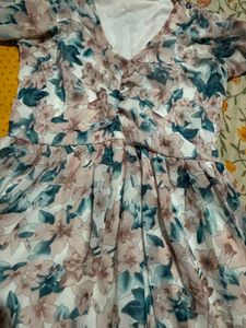 Floral Print Midi Dress