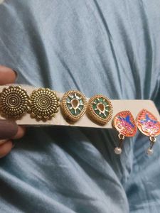 Boho Lotus Dangle Earrings