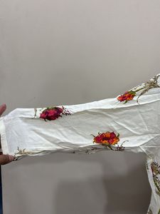 Floral Print Kurta