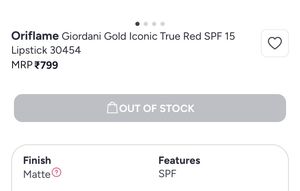 oriflame Giordani Gold Iconicn blush rose SPF 15Li