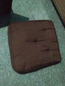 Brown Tufted Cushion set of 2