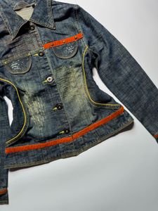 Vintage fitted denim jacket