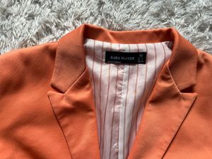 Orange Blazer