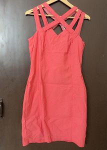 Coral Mini Dress