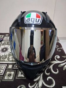 Helmet with Mercury &amp; Clear Visor