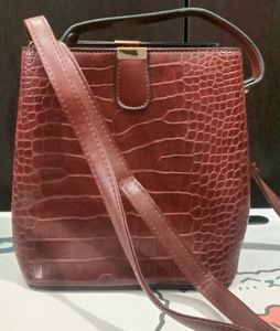 Brown Hand+ Sling Bags