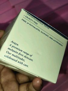 Asaya Even Evermore Creme Moisturiser