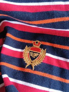 Striped Polo T-Shirt