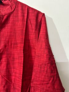 Men's Red Kurta