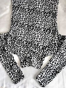 Leopard Print Turtleneck Top🧡