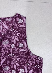 Floral Print Sleeveless Dress