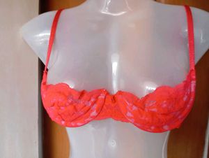 Lace Sheer Underwire Bra