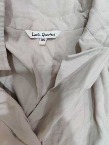 Latin Quarters Beige Shirt
