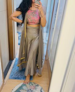 Designer Kurta Set with Palazzo