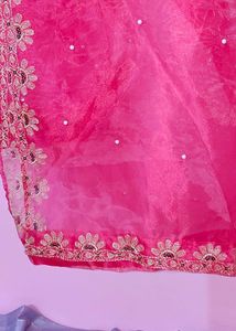 39Size Beautiful CoralPink Lehenga Choli Set