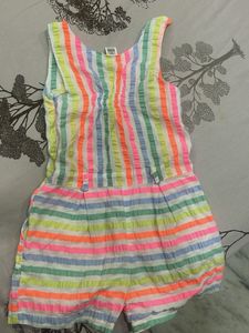 Cute Striped Girls Dress