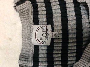 Striped Knit Top