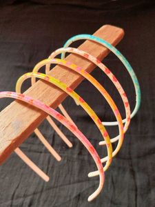 Set of 5 Patterned Hairbands