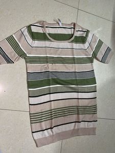 Striped Knit Top