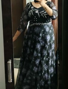Ethnic Organza Gown - Fixed Price