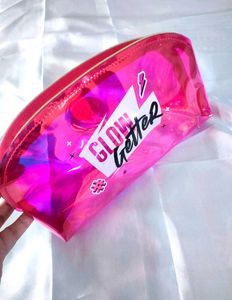 MyGlamm popxo shiny pink pouch