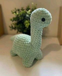 Handmade Crochet Dinosaur Plush Toy