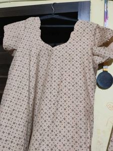 Designer Cotton Kurta and Palazzo Set