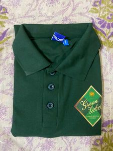 Men's Green Label Polo Shirt M & L size