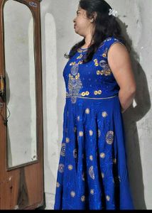 Beautiful Blue Ethnic Gown