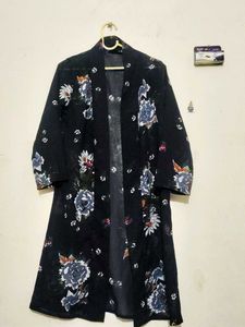 Floral Open Front Shrug