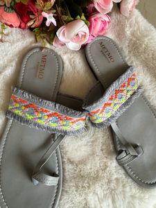 Kolhapuri Chappals Embroidered