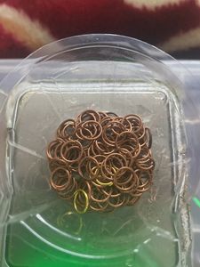 Golden Finish Jump Ring