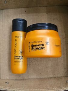 Matrix Opti Care Smooth Straight Shampoo & Balm