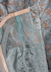 Stunning Blue Embellished Ethnic Gown