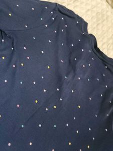 Cozy Navy Polka ords set