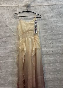🇺🇸 USA imported Ombre Ruffle Maxi Dress