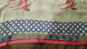 Beautiful Printed Saree with blouse