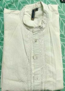 Boys age 8 to 10 yrs white kurta and Payjama