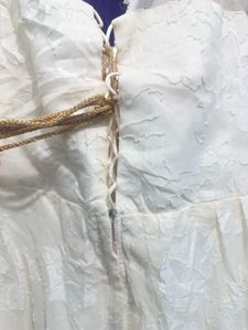 Elegant Off-Shoulder Cream Dress