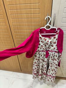Floral Dress with Bolero Jacket
