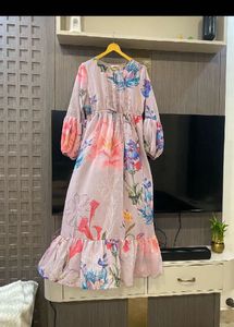 Floral Print Maxi Dress