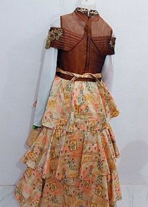 Beautiful Tiered Ethnic Gown