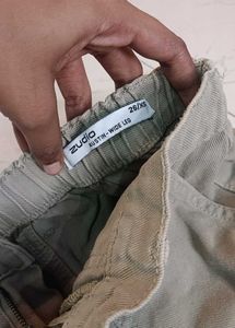 Trendy Cargo Pants - Beige