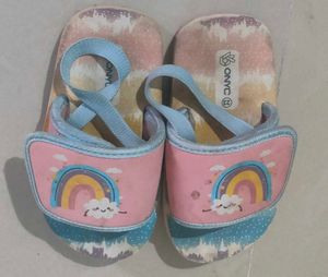 Adorable Rainbow Sandals for Little Girls