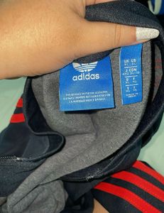 Men's Navy Blue Adidas Track Jacket