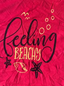 Women's "Feeling Beachy" T-Shirt